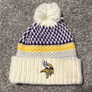 Womens new era Minnesota Vikings winter stocking hat